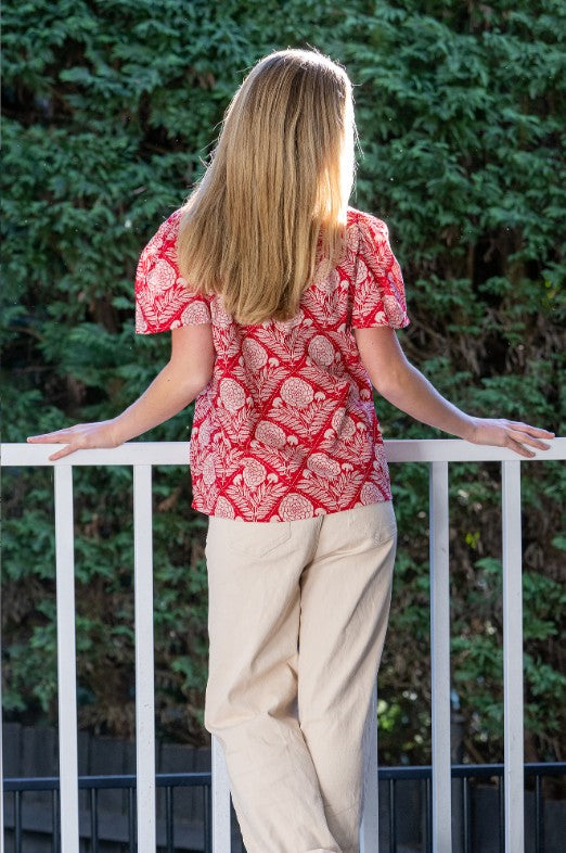 Cienna Anya Flare Sleeve Top