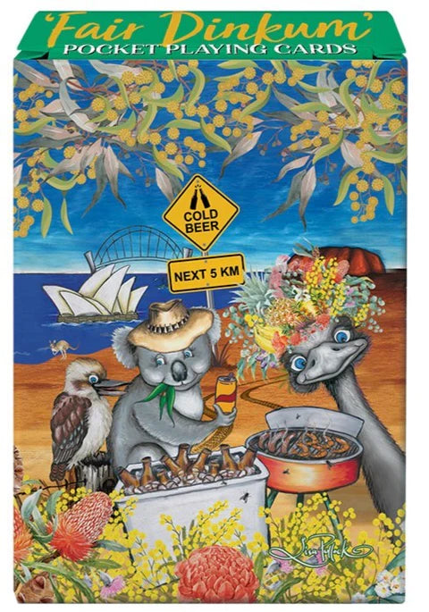Lisa Pollock 'Fair Dinkum' Playing Cards