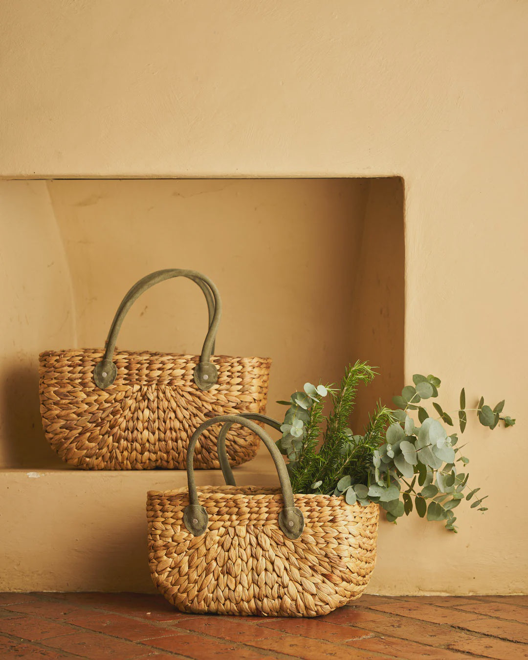 Robert Gordon Harvest Basket- Forest Green