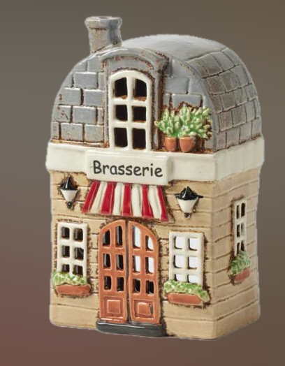 Pilbeam Living Brasserie House Tealight Holder