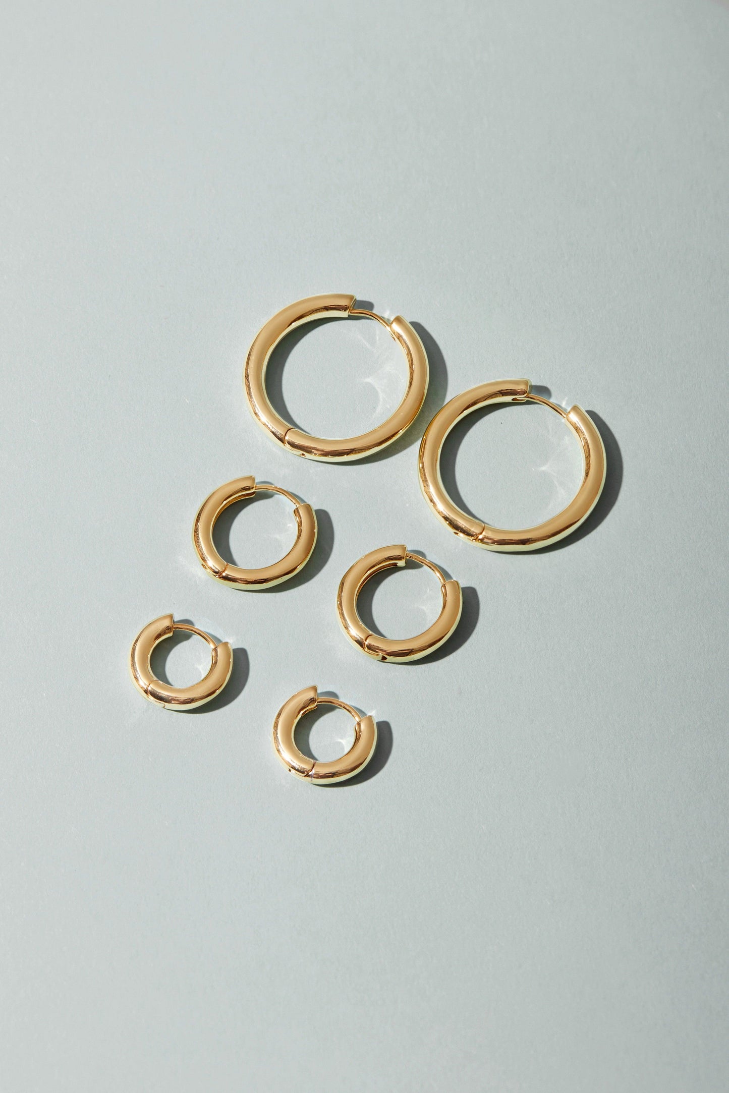 Zafino Kendall Hoops - Gold (3 sizes)