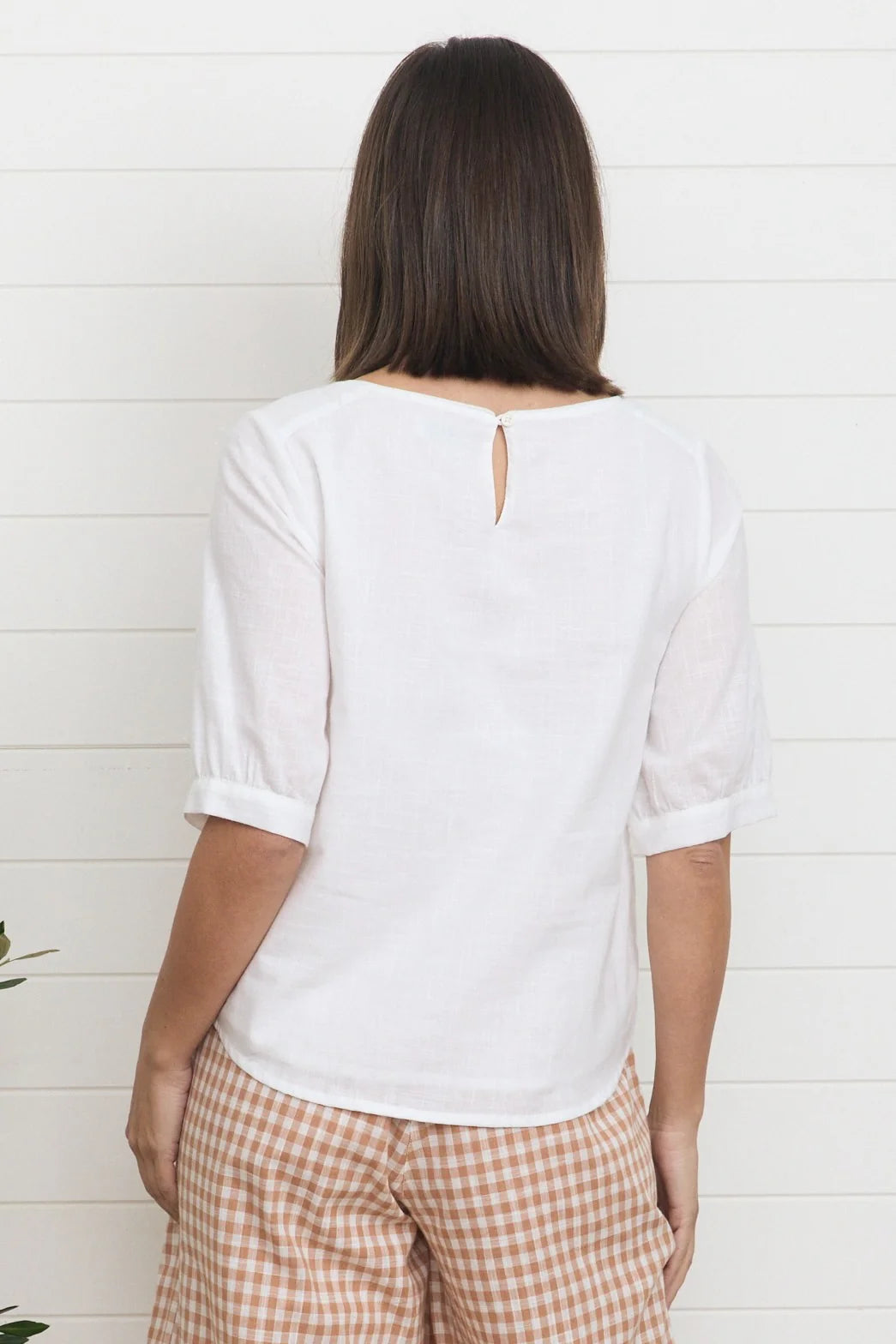 MahaShe Gigi Top White