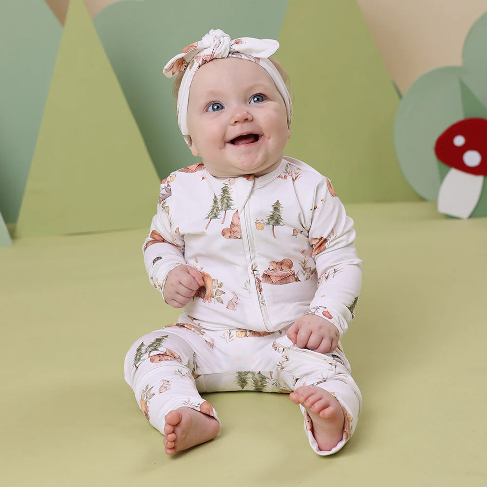 Snuggle Hunny Organic Snuggle Suit Convertible Romper