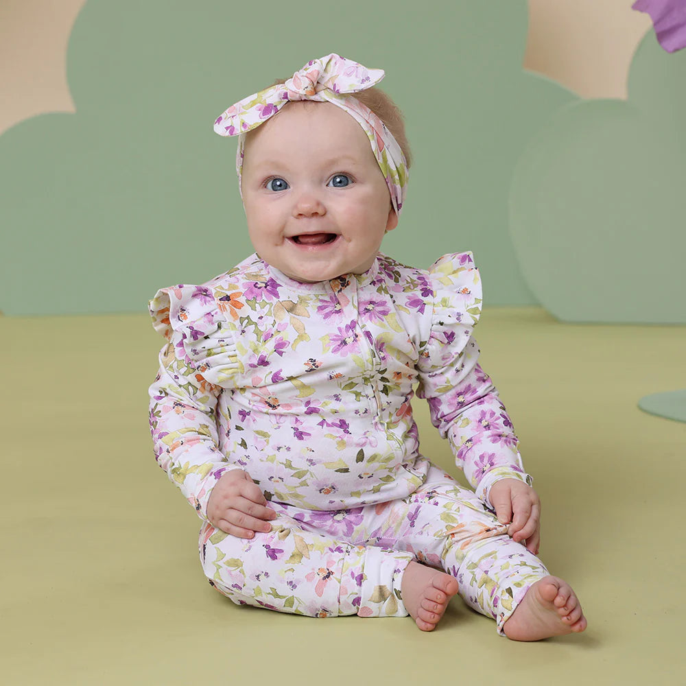 Snuggle Hunny Organic Snuggle Suit Convertible Romper