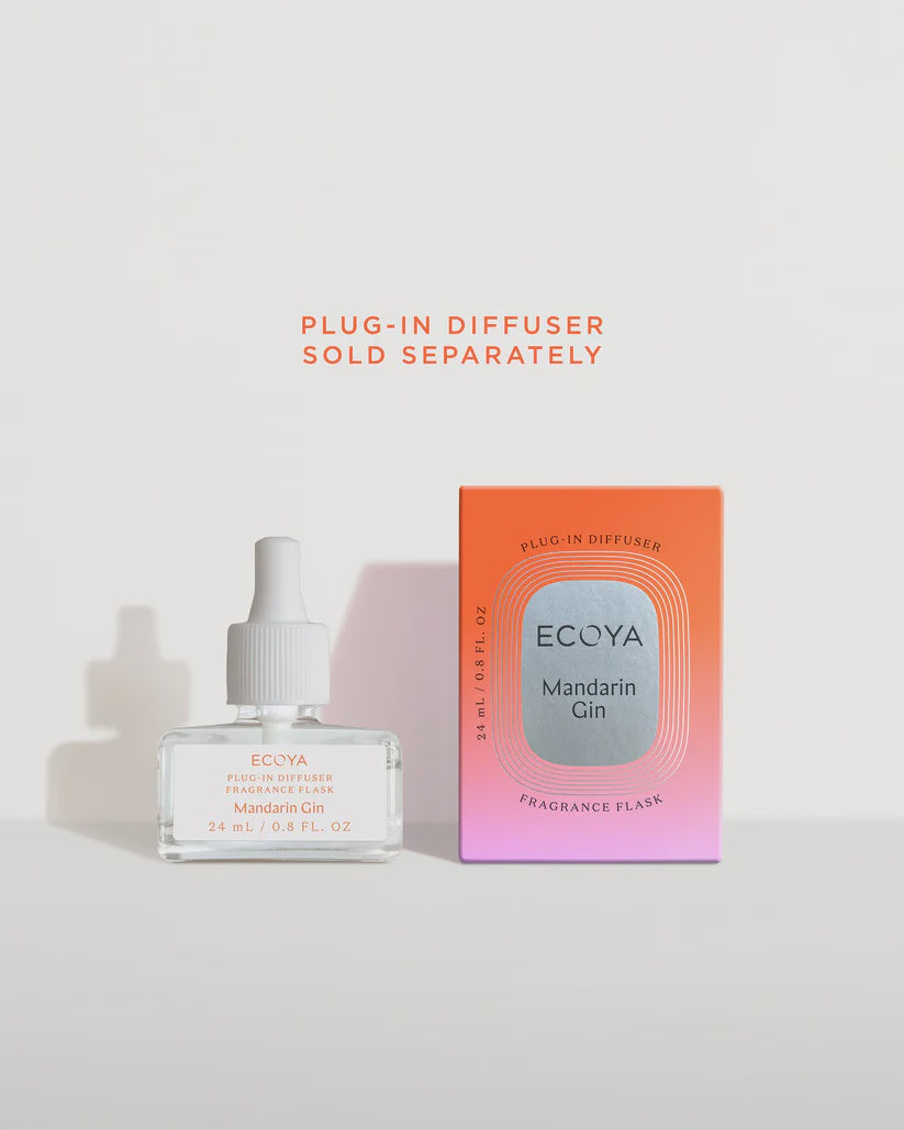 ECOYA Plug-In Diffuser Fragrance Flask - Mandarin Gin