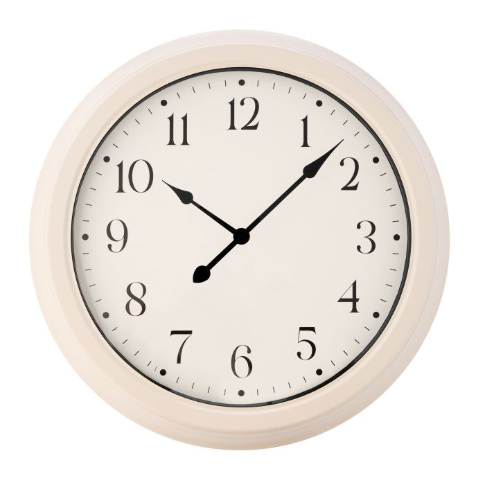 Society Home Marlow Wall Clock - Cream