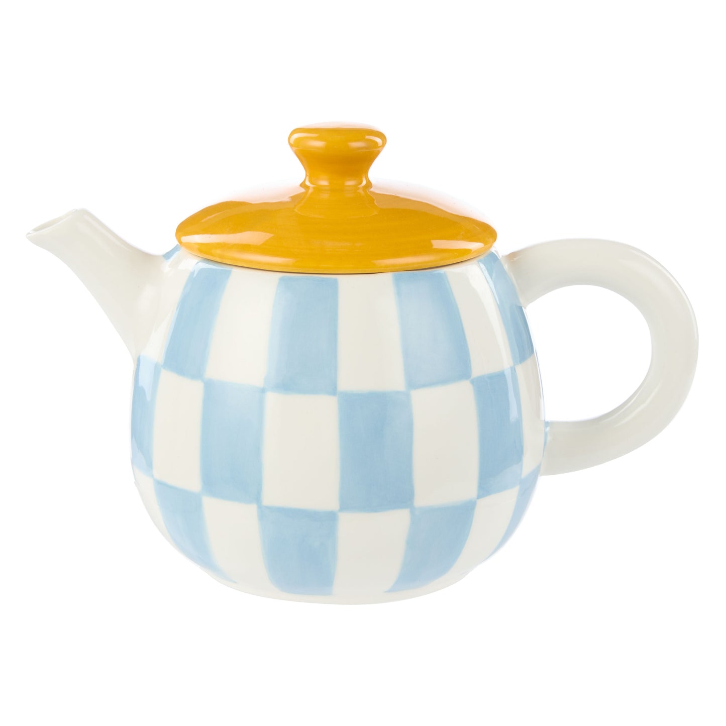 Emporium Check Teapot