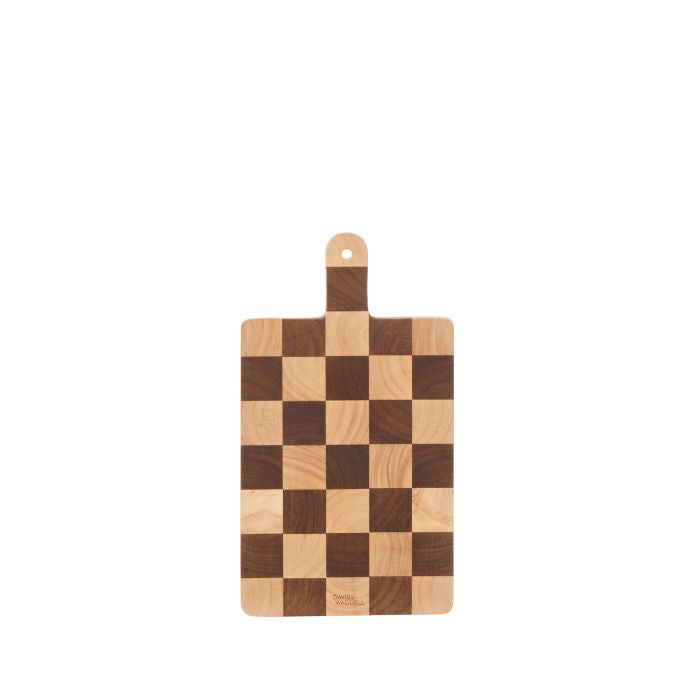 Davis & Waddell Essentials Hudson Acacia Wood Checkerboard Serving Board 36 CM