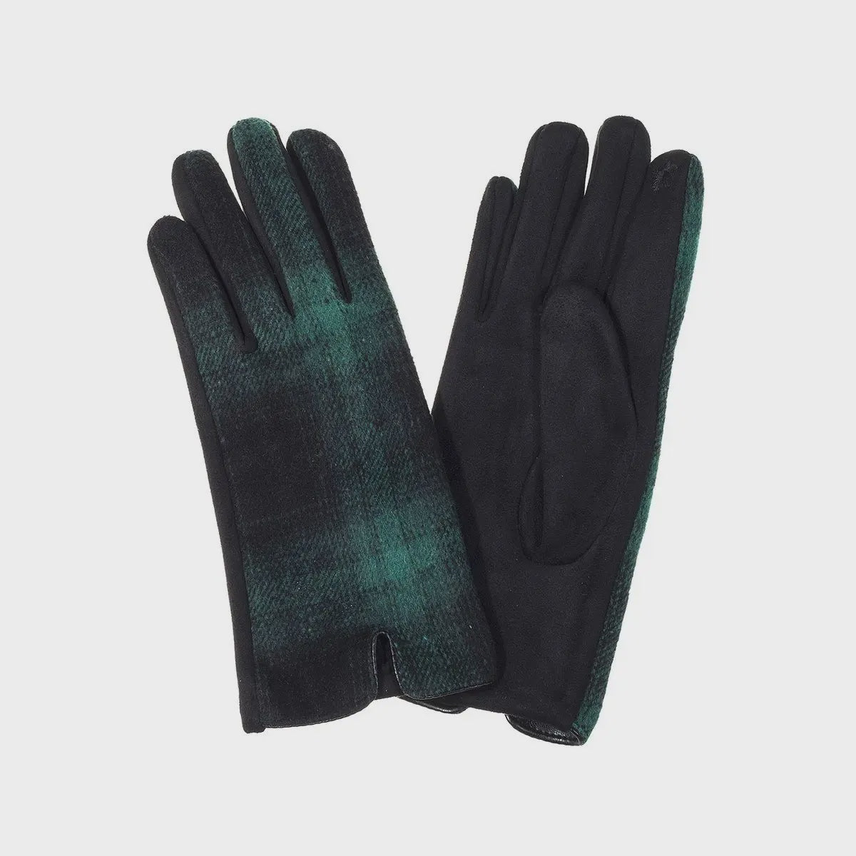 IVYS Dark Check Glove - Green