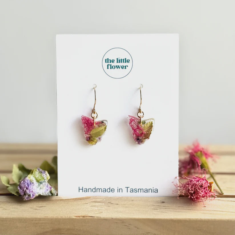 The Little Flower Handmade Lutruwita Earrings
