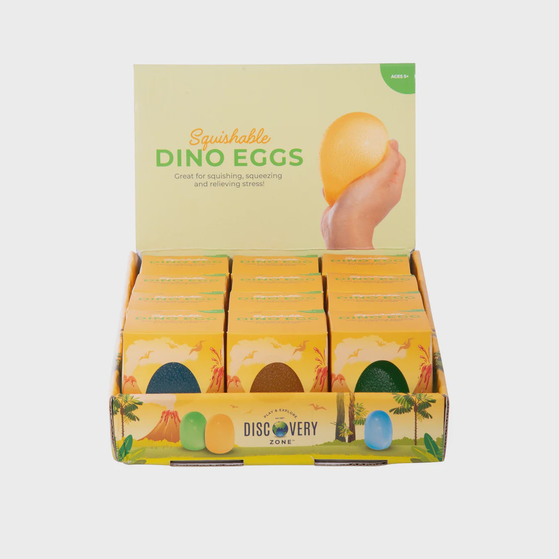 Discovery Zone Squishable Dino Eggs