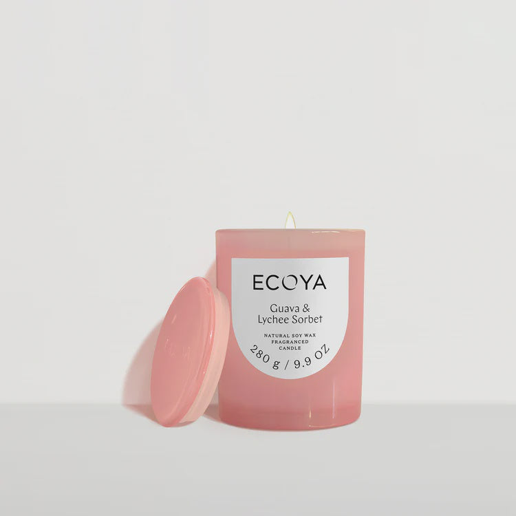 Ecoya Guava & Lychee Sorbet Metro Candle