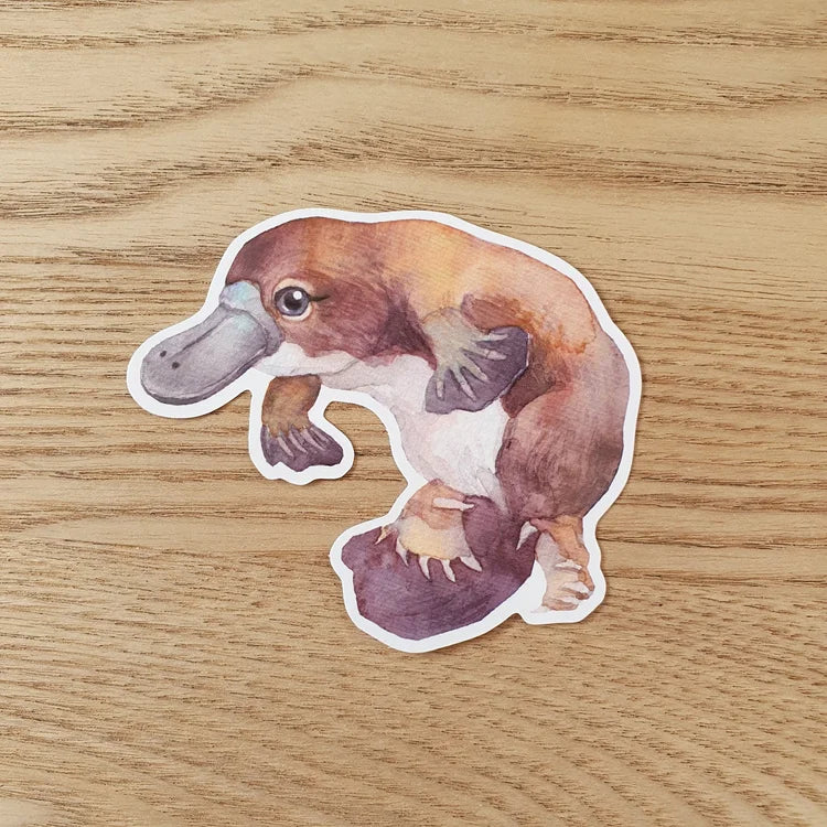 Watercolour By Cat Vinyl Sticker