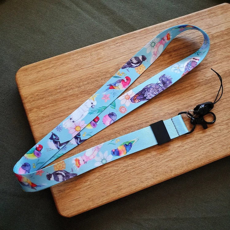 Watercolour By Cat Lanyard