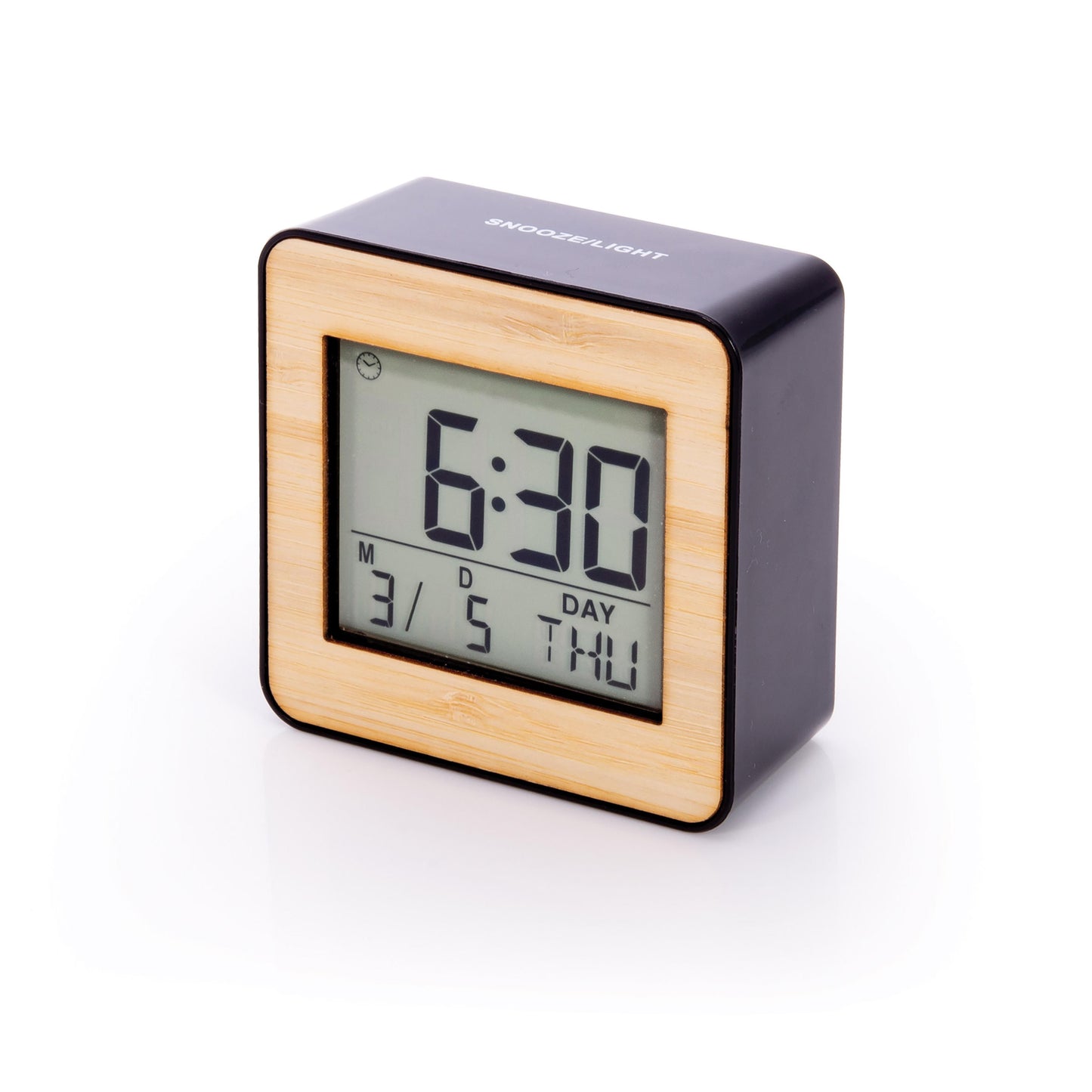 Executive Collection Bamboo Desk Clock
