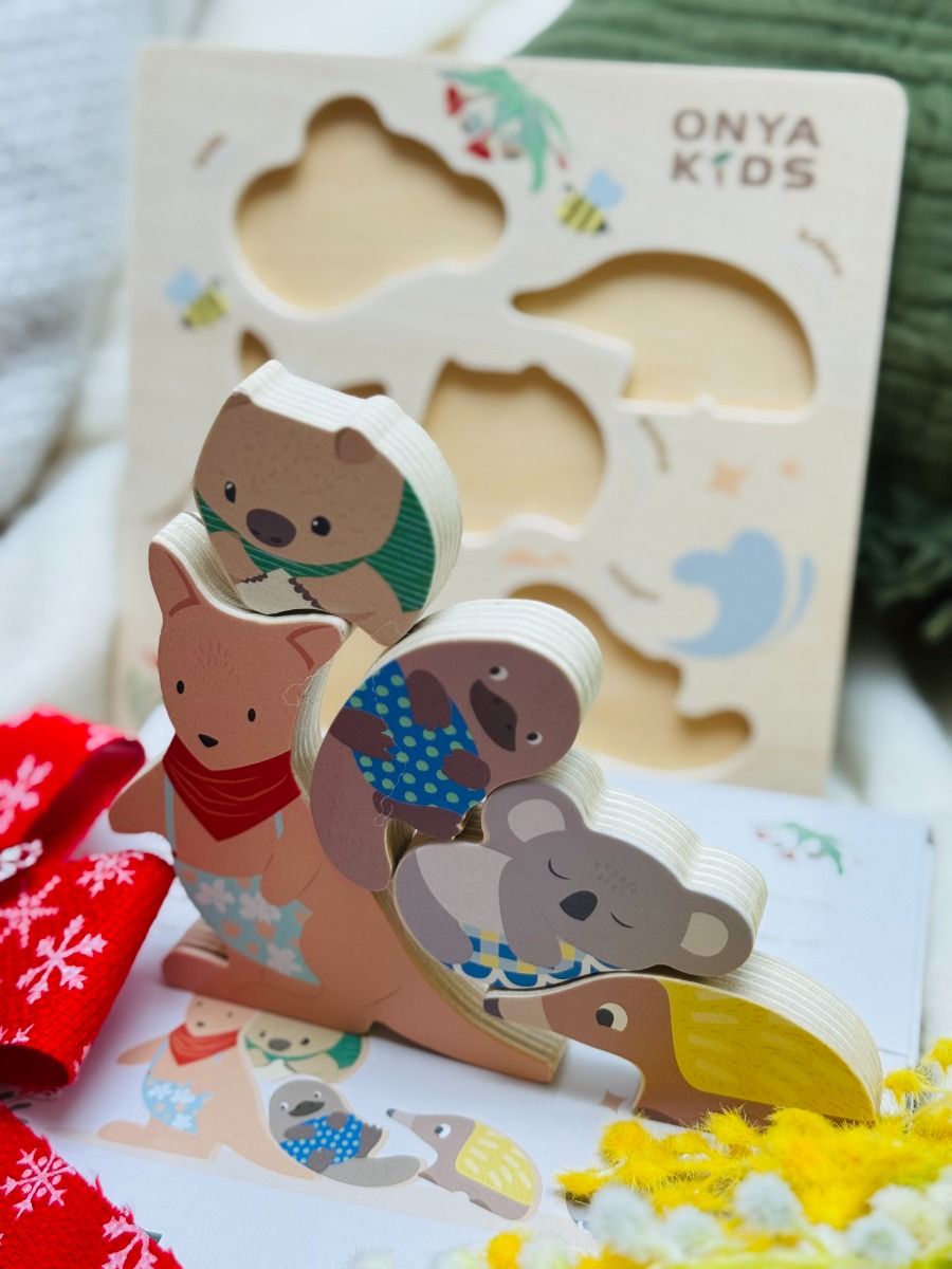 Onya Kids Aussie Animal Puzzle