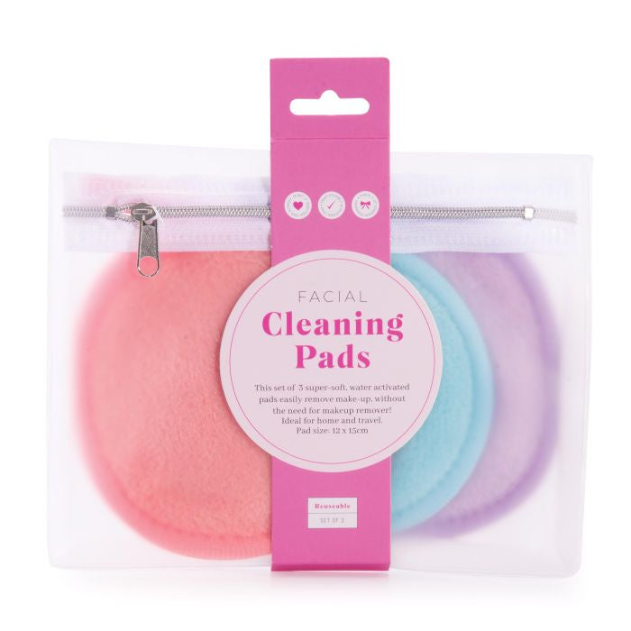 Is Gift Facial Cleaning Pads Reusable Set Of 3