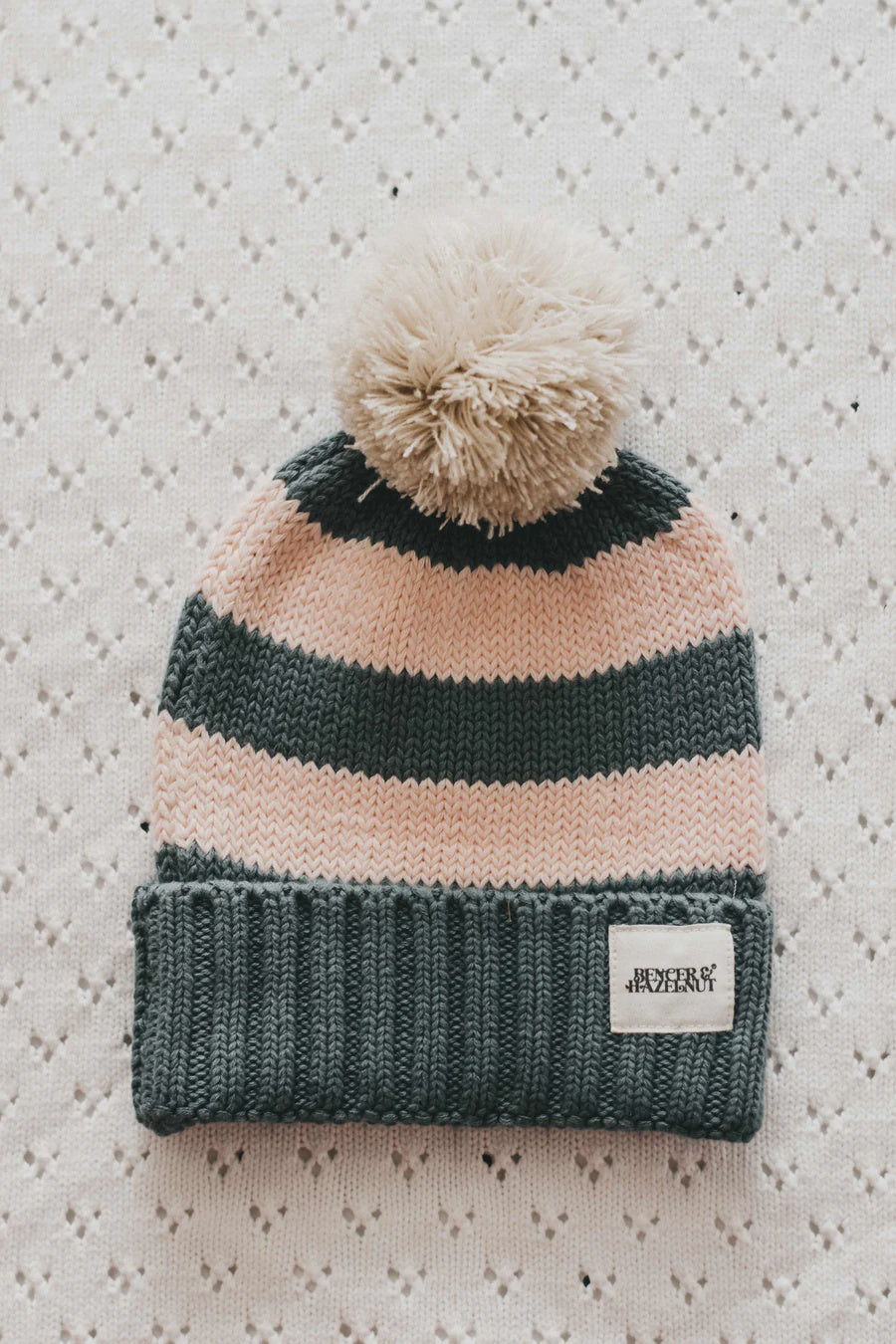 Bencer & Hazelnut Knit Beanie