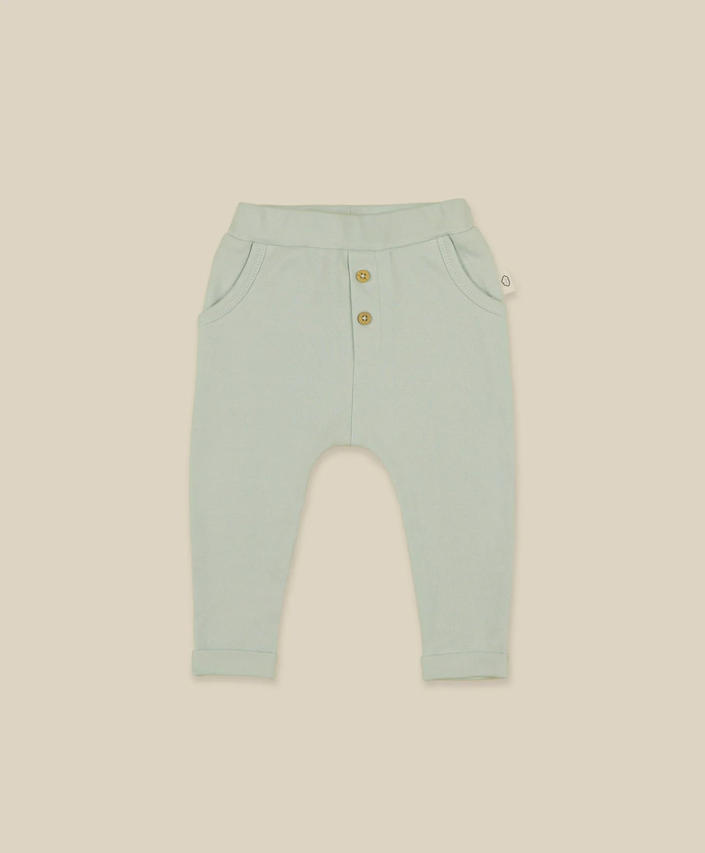 LUMMI Leggings Slouchy Track Pant - Lime Green