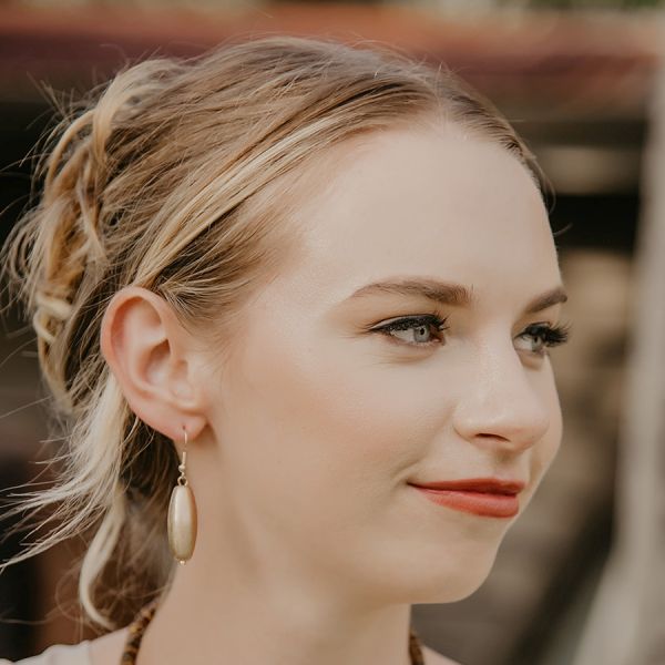 Enhance Accessories Leila Earrings - Gold
