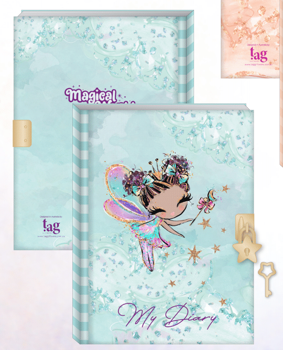 Tag Giftware Magical World Padlock Diary