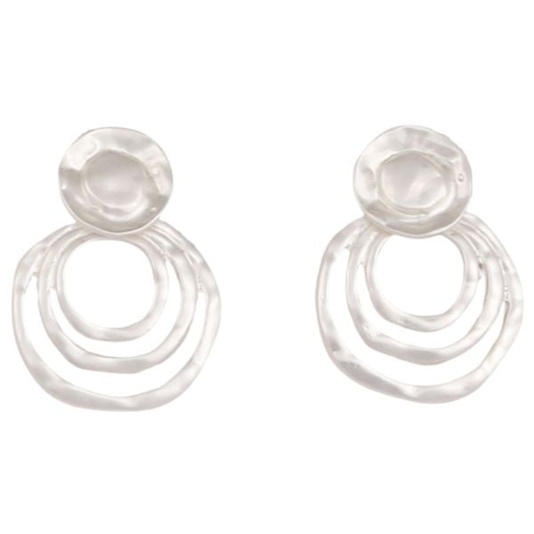 Enhance Accessories Lorraine Earrings - Silver