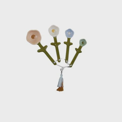 Assemble Lulu Set Of 4 Ceramic Measuring Spoons 14 x 5CM