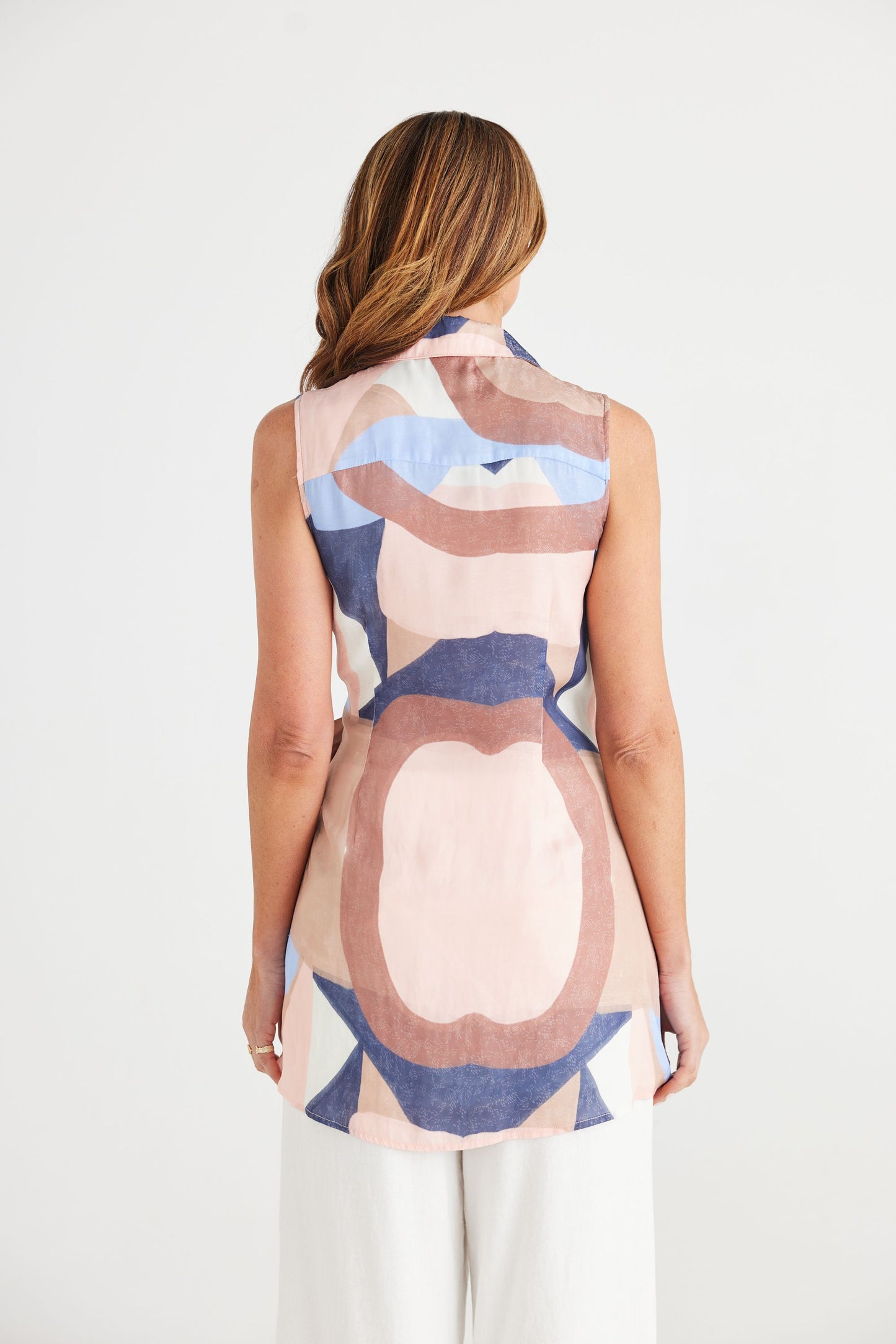 Brave + True Fleur Sleeveless Top Stonyfell