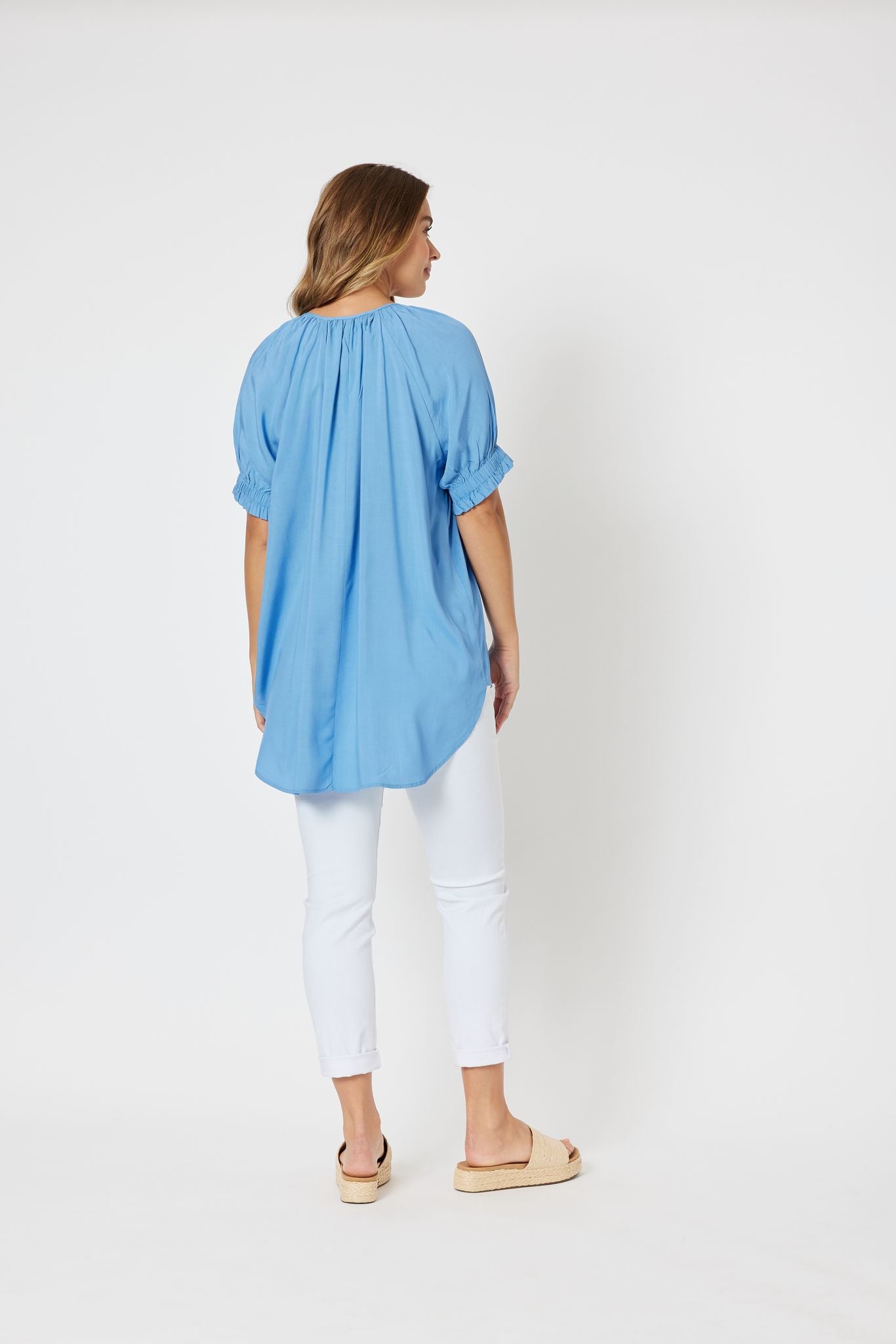 Threadz Jodie Top - Cornflower