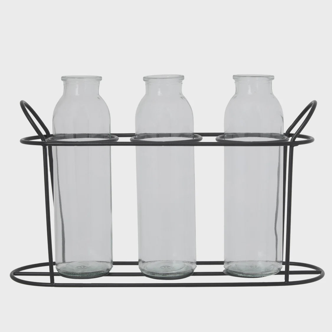 Society Home Altea Decor Bottles In Stand