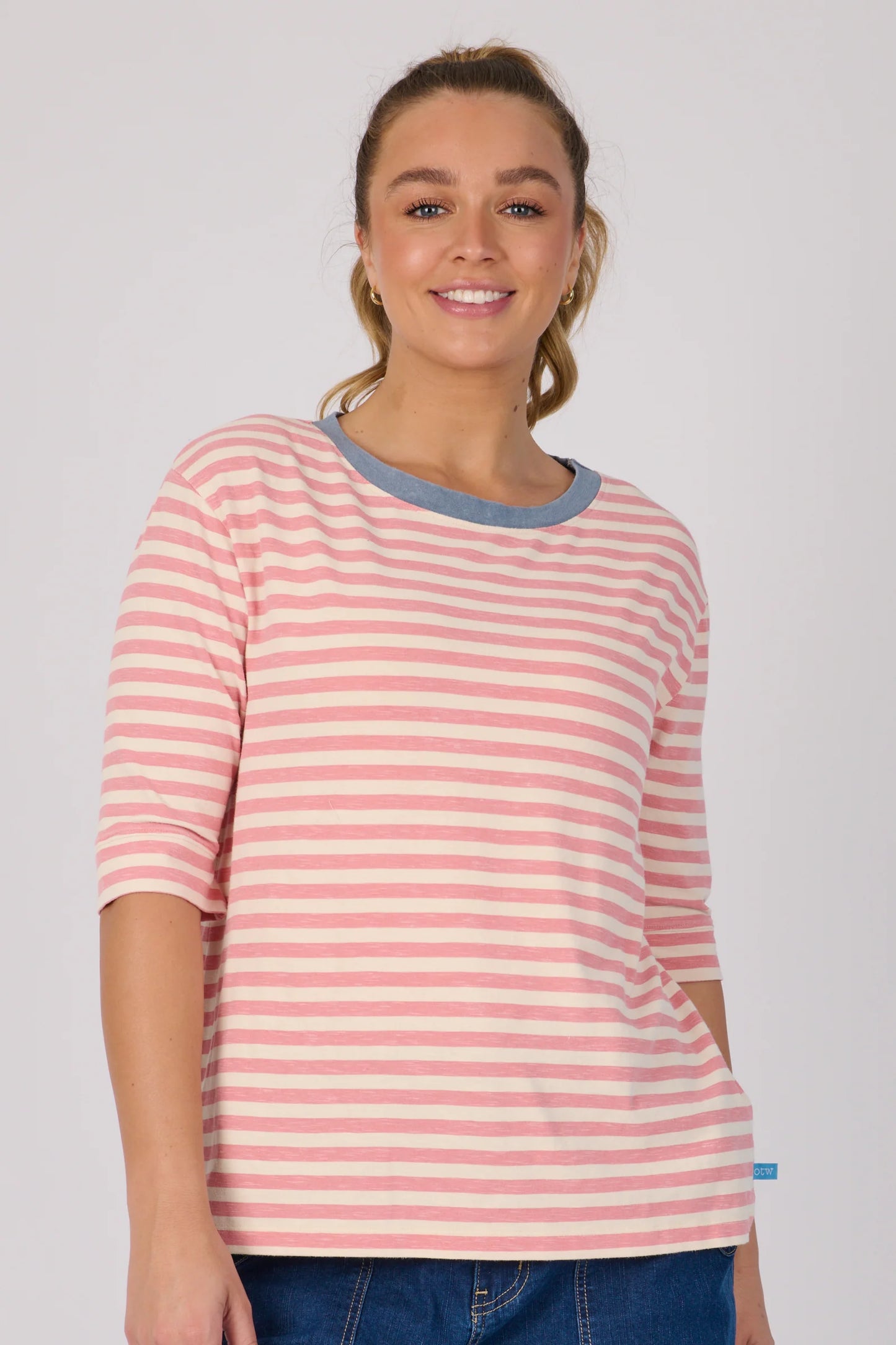One Ten Willow Cuff Sleeve Tee