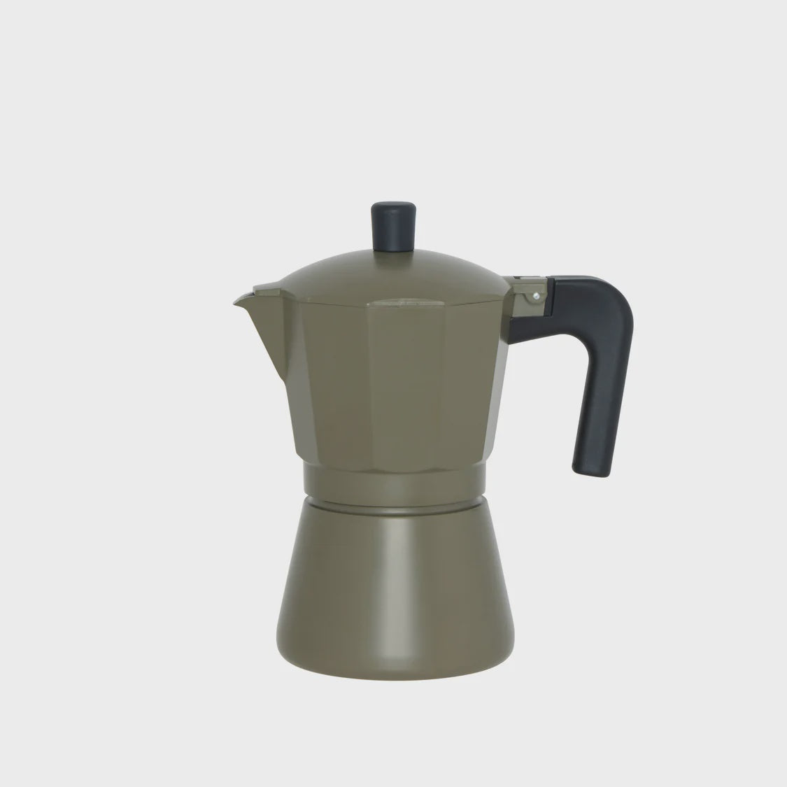 Leaf & Bean Piazza Stovetop Espresso Maker 6cup/300ml Mid Green