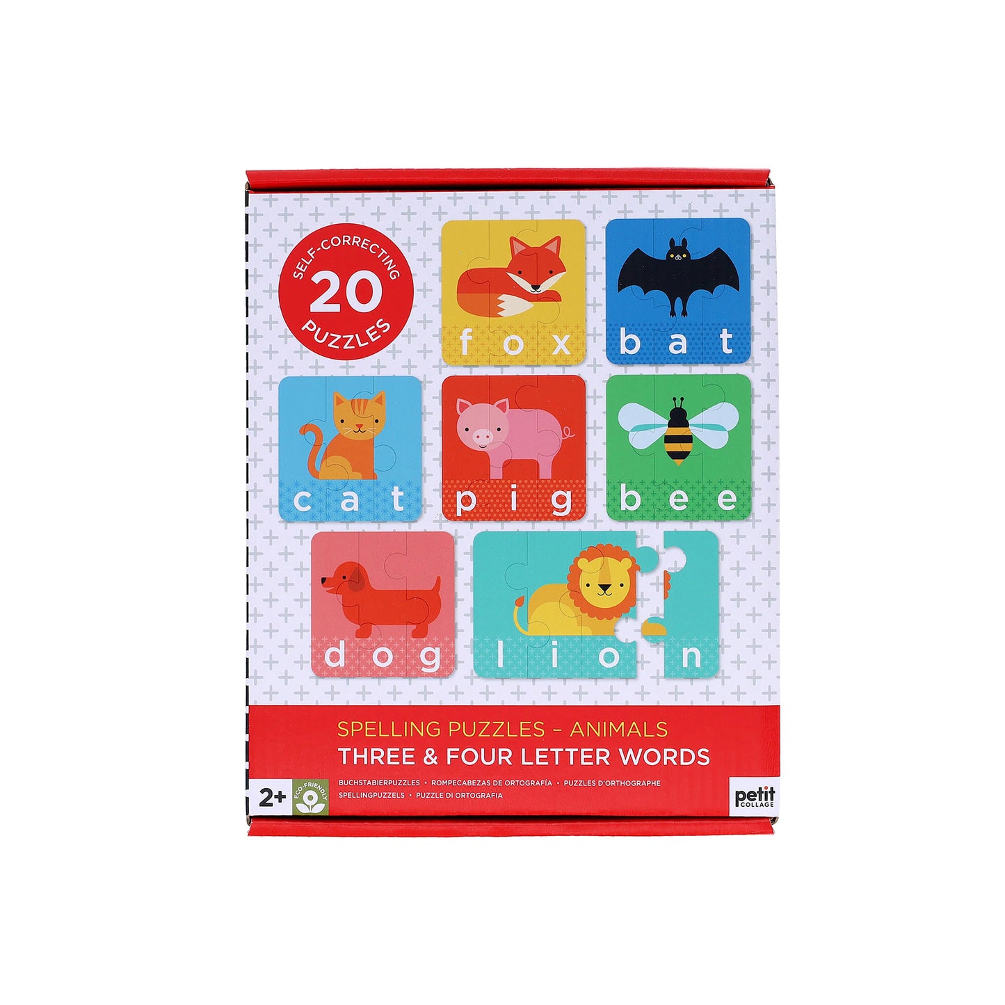 Petit Collage Spelling Puzzles: Animals