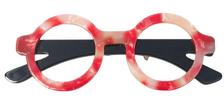 Urban Style Iris Glasses Brooch