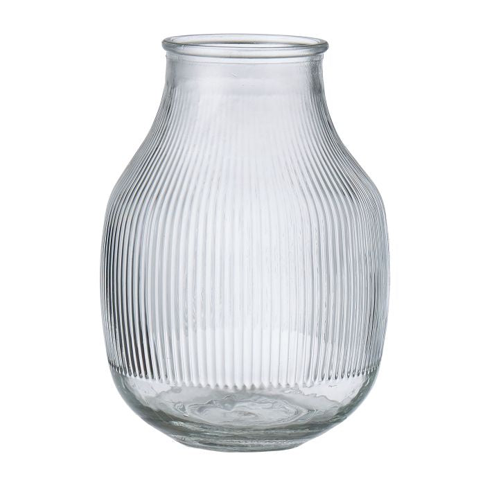 Rogue Clear Glass Vase 13X13X18 CM