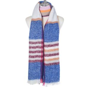 Ivys multicoloured check scarf