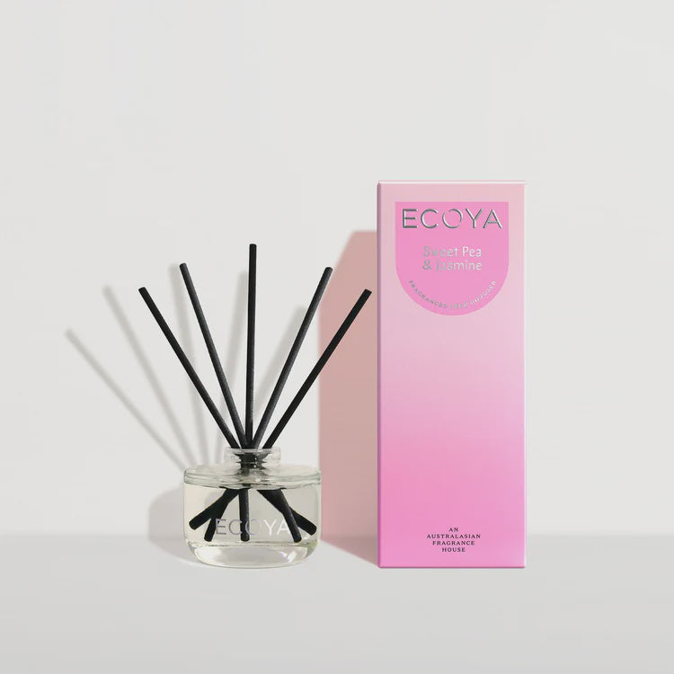 Ecoya Mini Reed Diffuser Sweet Pea & Jasmine 50 ML