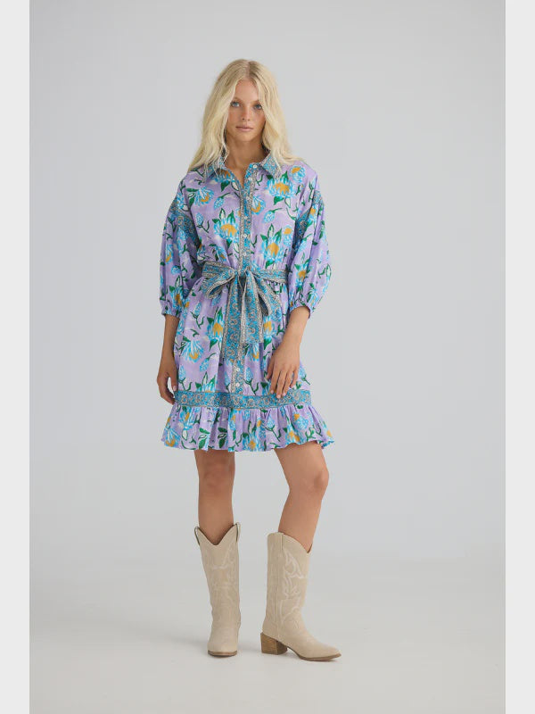 Talisman Echo Dress Lilac Lotus