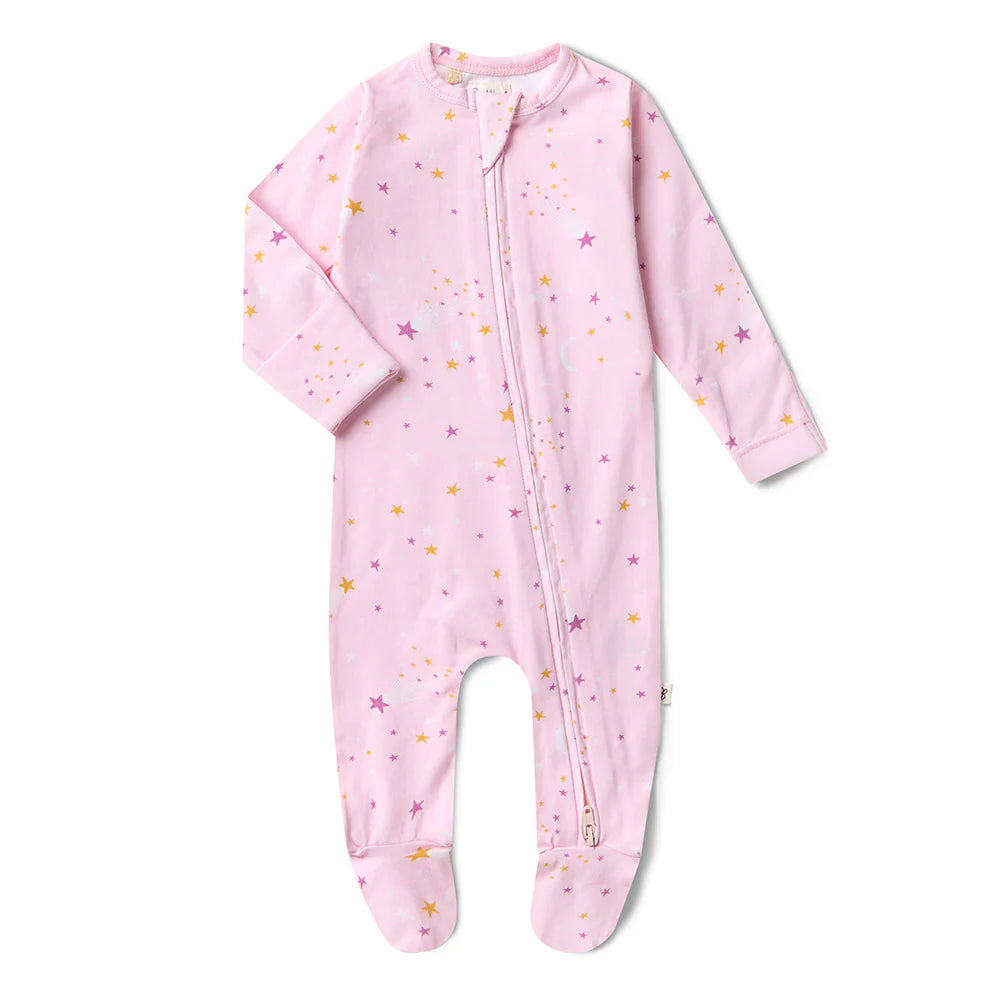 Snuggle Hunny Organic Snuggle Sleepsuit Zip Footie