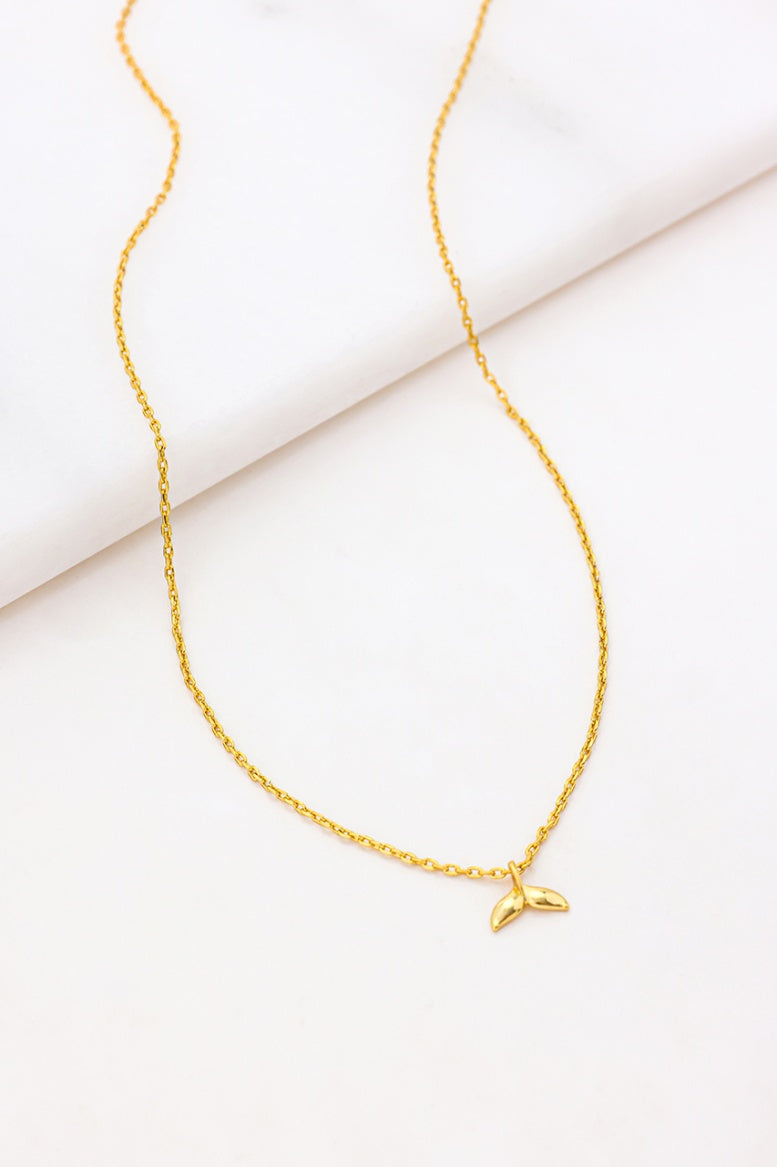 Zafino Ocean Mini Necklace Gold