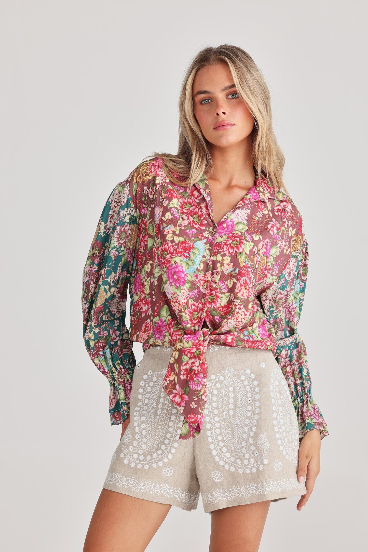 Talisman Zali Shirt Rose Garden