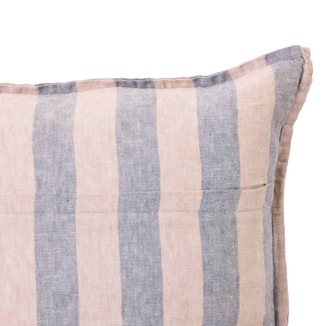 Amalfi Arden Stripe Cushion - Pink/Blue