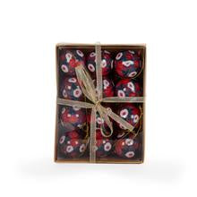 Holly And Ivy Artist Bauble Poppies 12 Pack