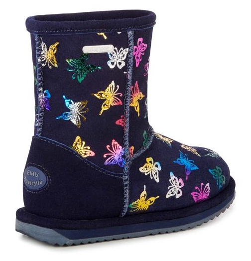 EMU Flutter Brumby Midnight Slipper/Boot