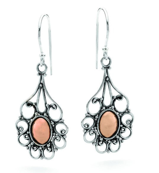 BD S/S & RP Filigree Lace Earrings
