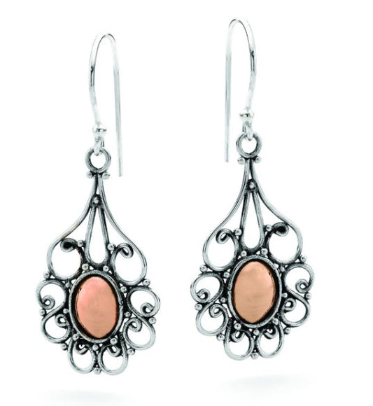 BD S/S & RP Filigree Lace Earrings