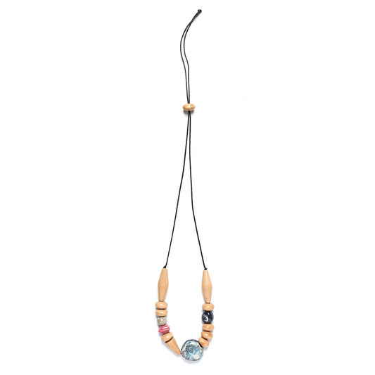 Rare Rabbit  Shibori Mentos Necklace