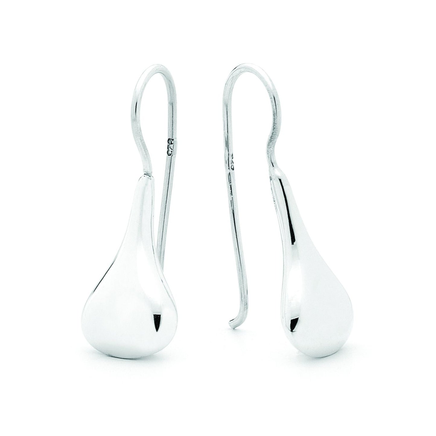 BD Sterling Silver Drop Earrings (Small)