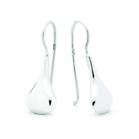 BD Sterling Silver Drop Earrings (Small)