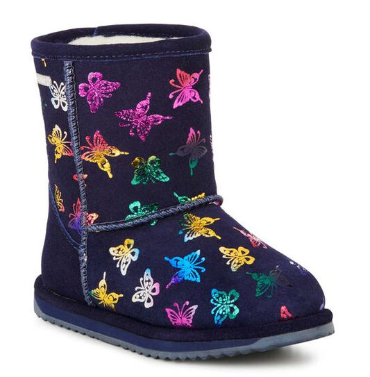 EMU Flutter Brumby Midnight Slipper/Boot